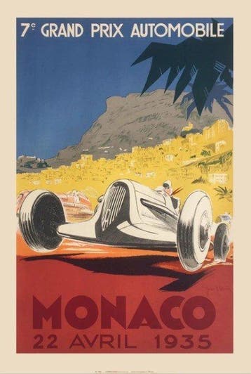 Géo Ham - MONACO 1935 (Editions Clouet) - Jaren 1990, Antiek en Kunst