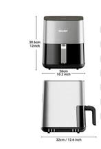 Airfryer 5L Kijkvenster Touch Heteluchtfriteuse, Verzenden, Nieuw