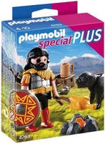 Playmobil Special Plus Barbaar met Hond en Kampvuur - 4769 (, Verzenden, Nieuw