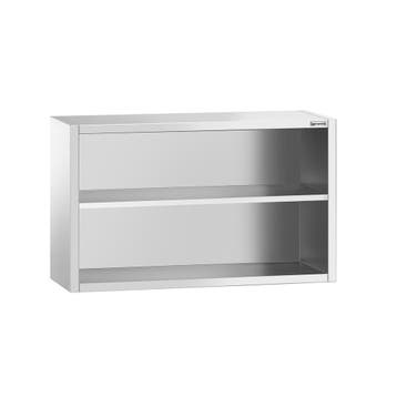GGM Gastro | RVS wandkast PREMIUM - 1200x400x800mm - open |, Verzenden, Nieuw in verpakking, RVS Meubilair