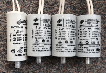 Set (4 stuks) nieuwe condensatoren Stork of Brink WTW unit., Doe-het-zelf en Verbouw, Ventilatie en Afzuiging, Ophalen of Verzenden