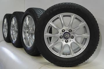Mercedes C-Klasse W205 S205 C205 16 inch velgen Michelin Win, Auto-onderdelen, Gebruikt, Velg(en), 16 inch, Winterbanden