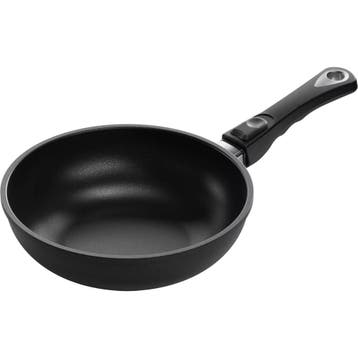 AMT Gastroguss Sauteuse – Ø 24 cm – Inductiegeschikt, Huis en Inrichting, Ophalen of Verzenden, Nieuw, Rvs, Overige typen