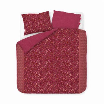 Pip Studio Flora Bangalore Dekbedovertrek - Donker roze - 2-, Nieuw