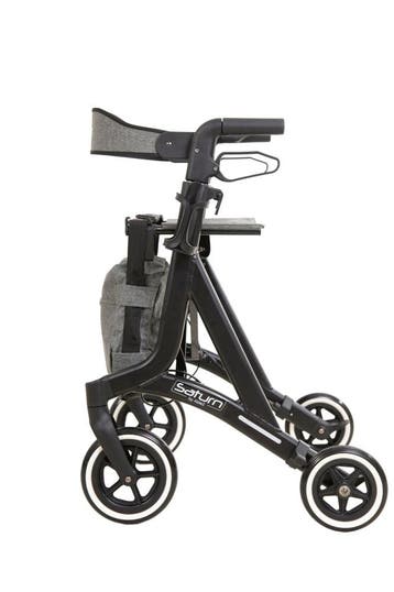 Rollator Saturn mat-zwart, Diversen, Ophalen of Verzenden, Nieuw