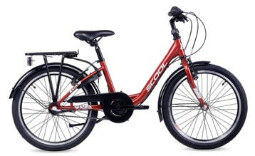 SCOOL chiX Steel 20 Rood - Wit 3-Speed 6+, Verzenden, Nieuw