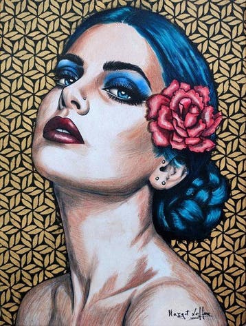 Margot Laffon - Challenge - Little Gems - ORIGINAL PAINTING