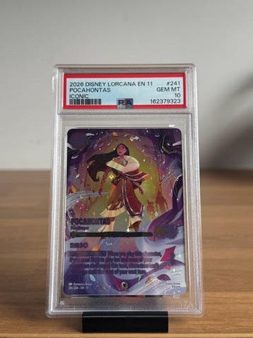 Disney Lorcana - 1 Graded card - Disney Lorcana - Pocahontas, Nieuw