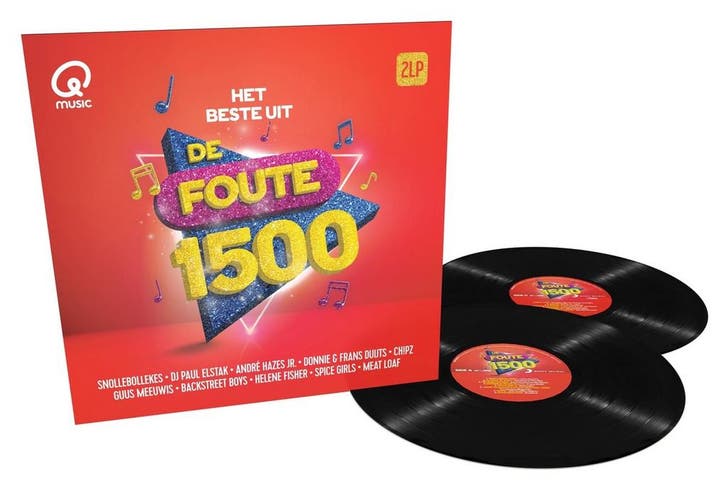 Qmusic: Het Beste Uit De Foute 1500 (LP), Cd's en Dvd's, Vinyl | Overige Vinyl, Verzenden