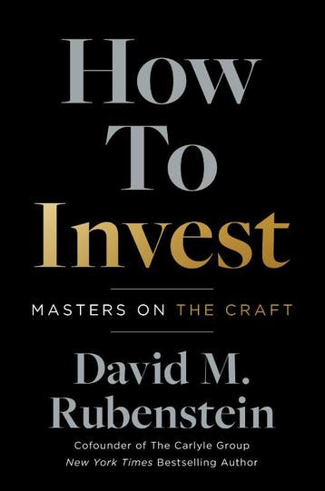How To Invest | David M. Rubenstein | Nieuw, Ophalen of Verzenden, Nieuw, David M. Rubenstein