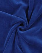 Nicky velours koningsblauw, Nieuw, Blauw