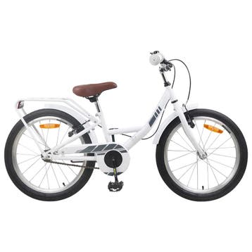 vidaXL Kinderfiets 18 Inch voor 5-7 jaar Wit, Fietsen en Brommers, Fietsen | Racefietsen, Verzenden, Nieuw