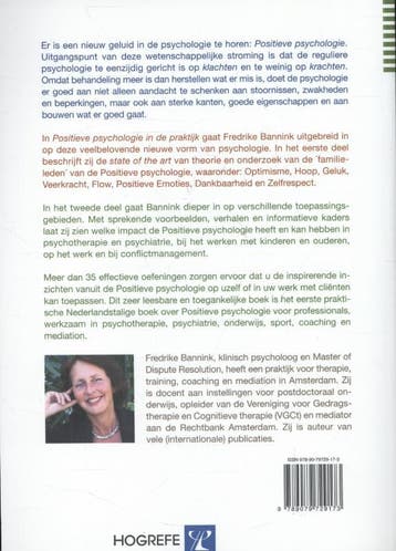 Positieve psychologie in de praktijk 9789079729173, Verzenden, Zo goed als nieuw, Fredrike Bannink