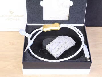 Crystal Cable Art Series Monet high end silver audio USB cab, Audio, Tv en Foto, Ophalen of Verzenden, Gebruikt, Overige kabels