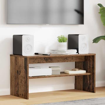 vidaXL TV-kast 80 x 35 x 40 cm Oudhout Bewerkt hout, Minder dan 50 cm, Verzenden, Nieuw, Minder dan 100 cm