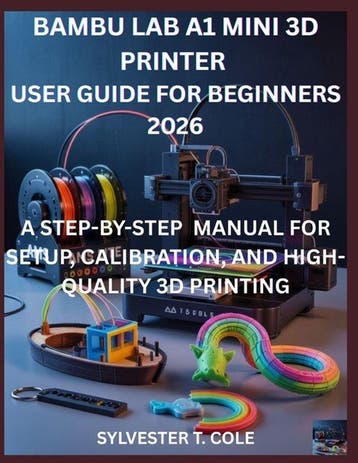 9798243098496 Bambu Lab A1 Mini 3D Printer User Guide for..., Verzenden, Nieuw, Sylvester T Cole