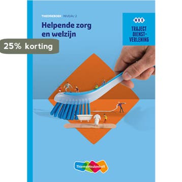 Traject Combipakket Dienstverlening Helpende Zorg en welzijn, Boeken, Schoolboeken, Verzenden, Gelezen, ThiemeMeulenhoff