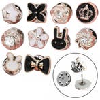 Fako Bijoux - Pin Broche Mini - Steek Pin Knopen Set - 10, Verzenden, Nieuw