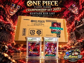 Bandai - 3 Graded card - One Piece - Eustass Kid Parallel, Nieuw