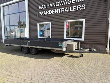 Saris Tandemas Plateauwagen 504x204 cm 3500 kg!, Gebruikt