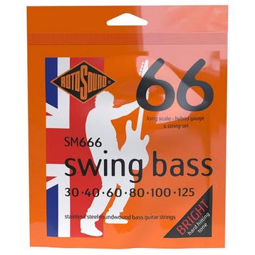 Rotosound SM666 Swing Bass 66 Snarenset 6-Snarige Basgitaar, Ophalen of Verzenden, Nieuw