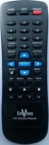 Afstandsbediening Envivo HD Media Player, Ophalen of Verzenden, Nieuw, Origineel