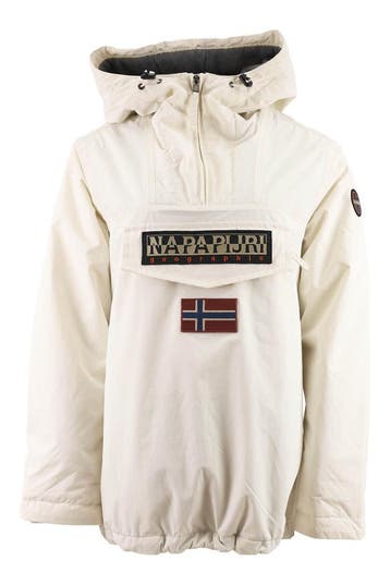 Napapijri Jas in maat M Wit, Napapijri, Verzenden, Zo goed als nieuw, Wit