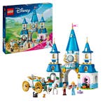 LEGO Disney 43275 Assepoesters Kasteel en Paardenkoets, Verzenden, Nieuw