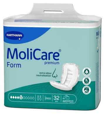 MoliCare Premium Form 5 Druppels - 32 stuks, Verzenden, Nieuw