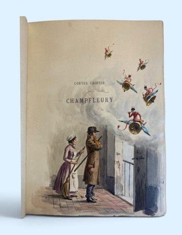 Champfleury & Evert Van Muyden - Contes Choisis [reliure