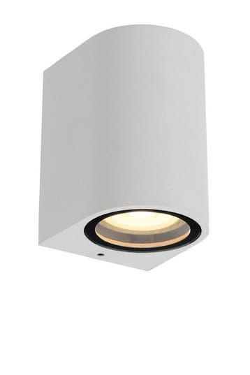 Lucide ZARO - Wandspot Buiten 1xGU10 IP44 Wit, Tuin en Terras, Verzenden, Nieuw, Aluminium