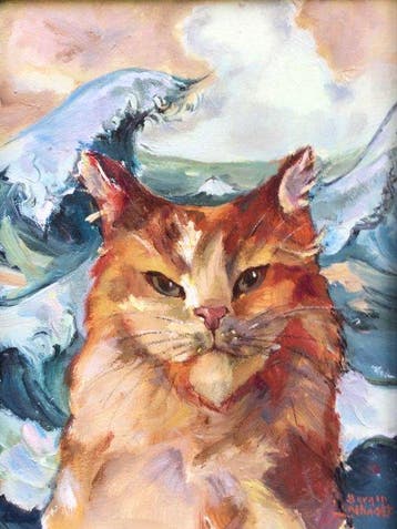Borgen Lindhardt (1974) - Hokusai kat