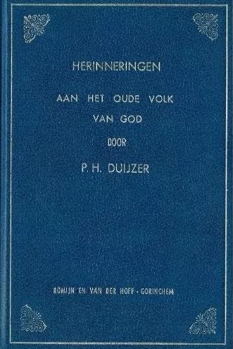 Duijzer, P.H.-Herinneringen aan het oude volk van God, Verzenden, Gelezen
