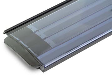 AQS Polycarbonaat Solar zwembad lamellen - per m2 - Blauw, Tuin en Terras, Zwembad-toebehoren, Verzenden, Nieuw
