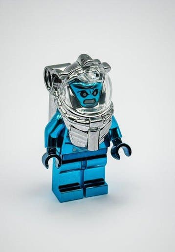 Lego Minifiguur - DC Comics - Chrome Blue Mr Freeze, Nieuw