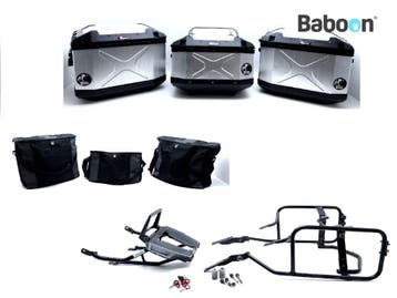 Kofferset BMW R 1200 RS LC (R1200RS K54) Hepco & Becker, Verzenden, Gebruikt