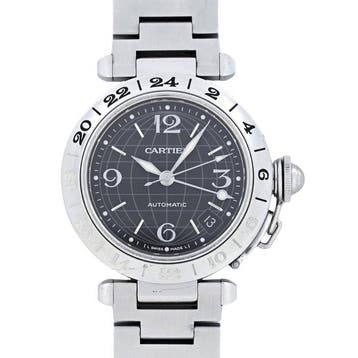 Cartier - Pasha C Meridian GMT - Zonder minimumprijs -, Nieuw