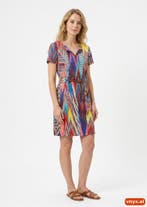 Printed Caroline biss Dress in Multicolour size M, Kleding | Dames, Jurken, Ophalen of Verzenden, Nieuw