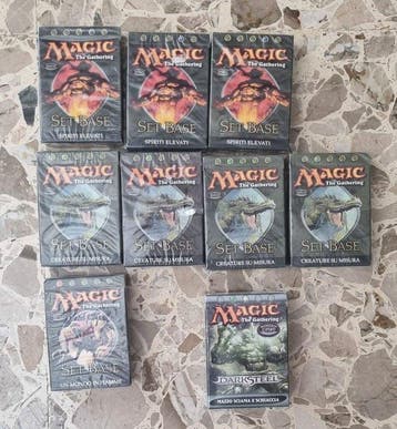 Wizards of The Coast - 9 Sealed deck - Magic: The Gathering, Nieuw