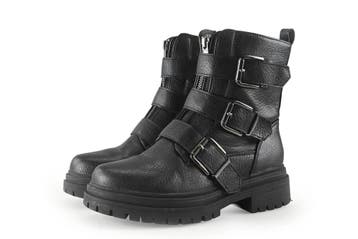 DSTRCT Biker boots in maat 36 Zwart, Verzenden, Zwart, Overige typen, DSTRCT