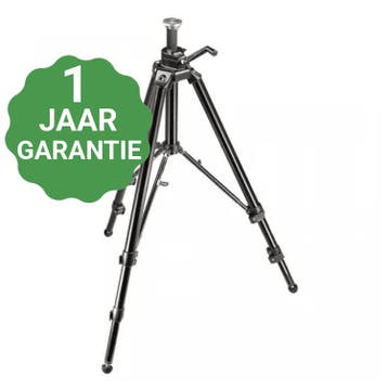 Manfrotto 475B Pro Geared Tripod, Audio, Tv en Foto, Fotografie | Statieven en Balhoofden, Verzenden, Gebruikt