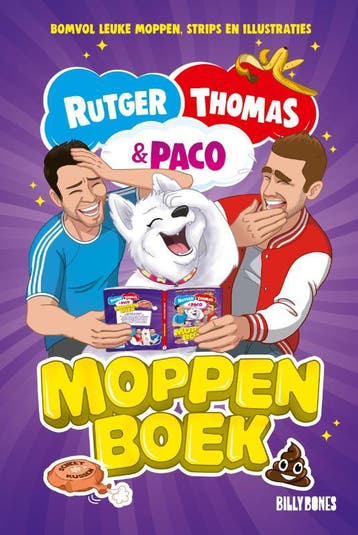 Moppenboek / Rutger, Thomas & Paco - Rutger Vink, Verzenden, Gelezen, Rutger Vink