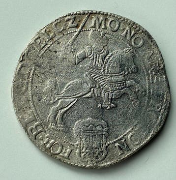 Nederland, Gelderland Zilveren Rijder of Ducaton 1667 / RARE, Postzegels en Munten, Munten | Nederland