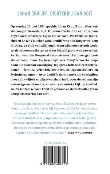 Het laatste seizoen 9789400406056 Arthur Van den Boogaard, Verzenden, Zo goed als nieuw, Arthur Van den Boogaard