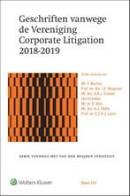 Geschriften vanwege de Vereniging Corporate Litigation, Verzenden, Zo goed als nieuw, Y. Borrius