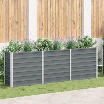 Moestuinbak 240cm - Weerbestendig Staal | Laatste Stuk!, 100 cm of meer, Ophalen of Verzenden, Zo goed als nieuw, Metaal