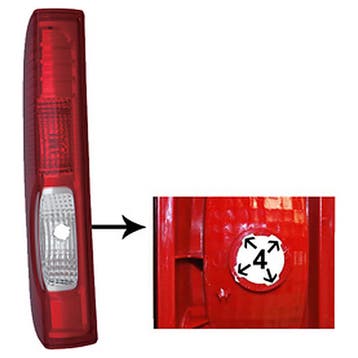 Opel Vivaro 2006-2009 Achterlicht Links Zonder Elektrisch De, Verzenden, Nieuw