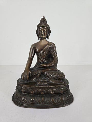Shakyamuni Boeddha - Brons - China (Zonder minimumprijs)