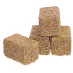 Set van 4 Mini Hooibalen – Houten Boerderij Decoratie, Verzenden