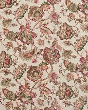 Gordijnstof Katoen/Linnen Paisley Bloem, Hobby en Vrije tijd, Stoffen en Lappen, Nieuw, Overige kleuren